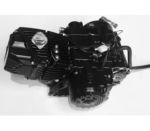 motor Zs 190cc 2V PATA NEGRA con arranque electrico +instalacion electrica + bobina altas + cdi + adaptador tobera redonda