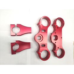 Tijas aluminio cnc 175mm validas motard