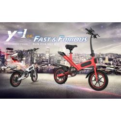 MonsterPRO Microbike 14" bicicleta electrica 350W 36V