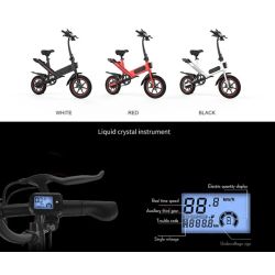 MonsterPRO Microbike 14" bicicleta electrica 350W 36V