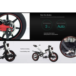 MonsterPRO Microbike 14" bicicleta electrica 350W 36V