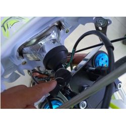 MonsterPRO APEX 125 XXL 96cm asiento suelo con luz