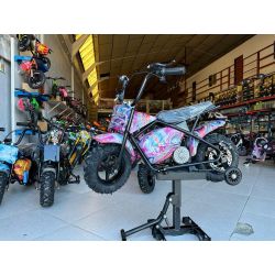 Mini Scooter de cross 350W electrica colores fantasia