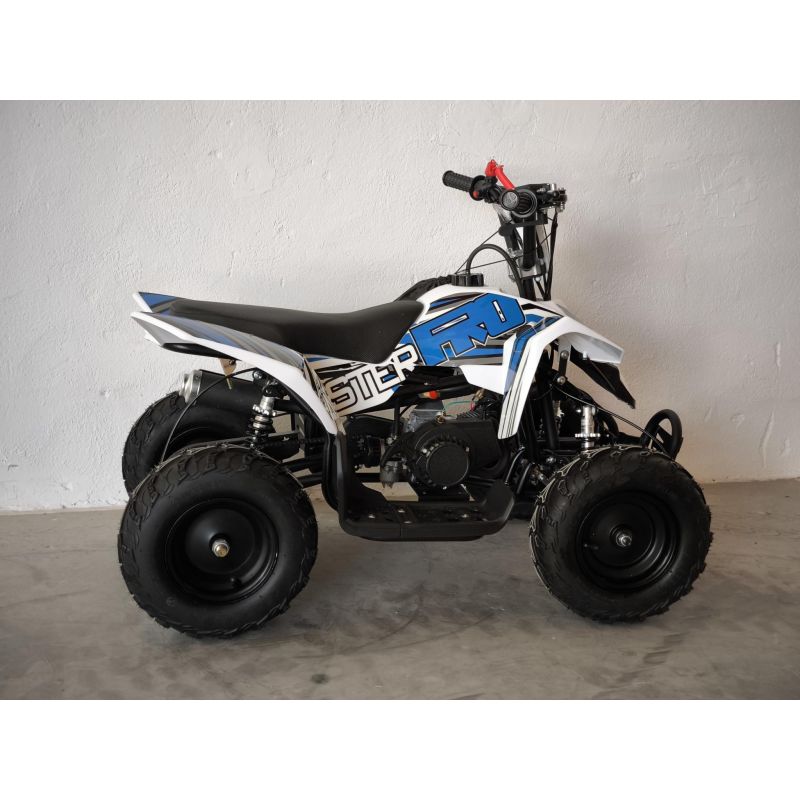 Mini Quad RACER 49cc 2t con tirador Ruedas 6" EDAD RECOMENDADA de 2 a 8 años