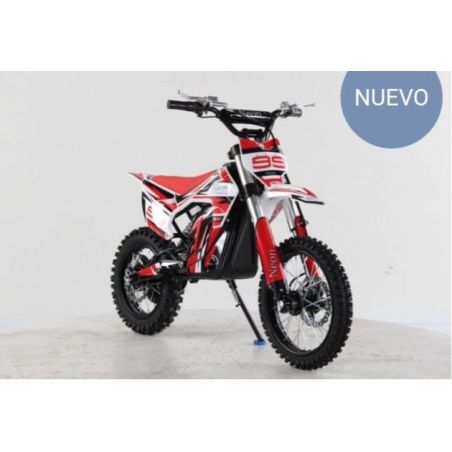 Pit Bike MonsterPRO Neon electrica LITIO 48V 1300W Ruedas  14 12