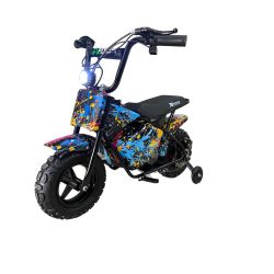 Mini Scooter de cross 350W electrica colores fantasia