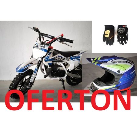 Mini CROSS MX4 + CASCO + Guantes y envio GRATIS